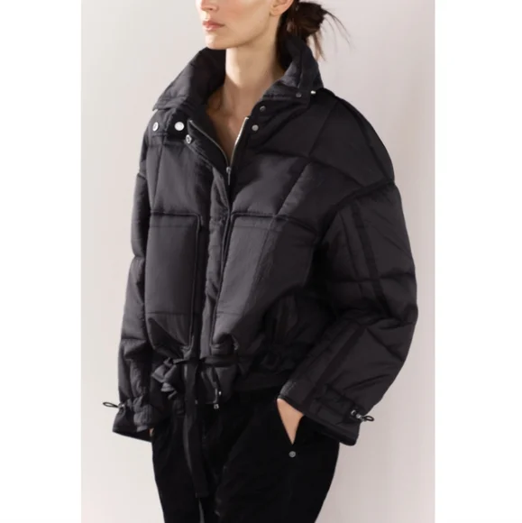 WATER REPELLENT NYLON PUFFER ANORAK ZW COLLECTION SIZE S - Picture 7 of 15